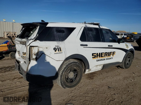 2020 Ford Explorer z VIN 1FM5K8AC3LGC01261, wystawiony jako Copart lot #46996825 z przebiegiem 145 667 mil mil oraz Szkoda całkowita • Salvage title. Historia ofert i sprzedaży dostępna na DreamBid. Obrazek 3.