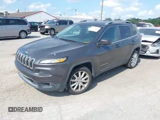 2016 Jeep Cherokee High Altitude with VIN 1C4PJLDB8GW211947, listed as a IAAI auction lot 42142282 with 158,430 mi miles. Bid and sale history available at carsss.com. Image 17.