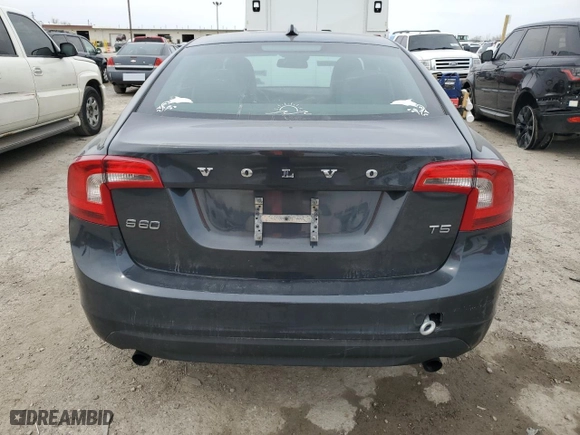 2012 Volvo S60 T5 with VIN YV1622FS7C2096978, listed as a Copart auction lot 51856675 with 179,922 mi miles and Clean Title. Bid and sale history available at carsss.com. Image 6.
