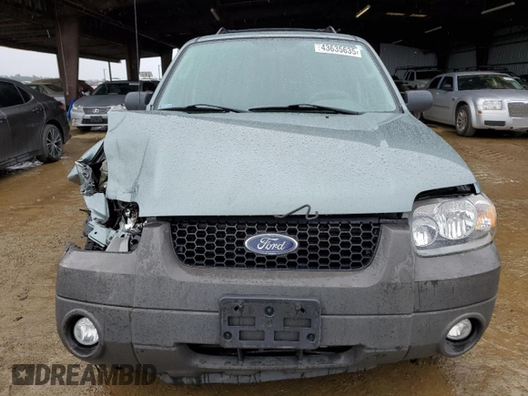 2007 Ford Escape Hybrid with VIN 1FMYU49H27KA45023, listed as a Copart auction lot 43635635 with 174,282 mi miles and Salvage Title. Bid and sale history available at carsss.com. Image 5.