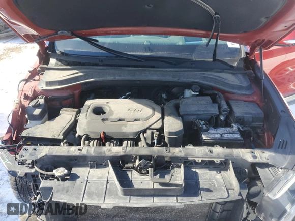 2019 Hyundai Santa Fe Limited with VIN 5NMS5CAD5KH075504, listed as a Copart auction lot 45567185 with 84,029 mi miles and Salvage Title. Bid and sale history available at carsss.com. Image 12.