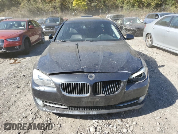 2011 BMW 5 Series 535i xDrive with VIN WBAFU7C55BC877287, listed as a Copart auction lot 76370224 with 165,669 mi miles and Salvage Title. Bid and sale history available at carsss.com. Image 5.