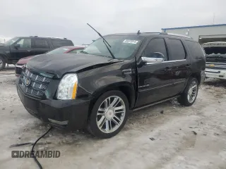 2013 Cadillac Escalade Premium with VIN 1GYS4CEF5DR342857, listed as a Copart auction lot 85572014 with 168,486 mi miles and Clean Title. Bid and sale history available at carsss.com. Image 1.