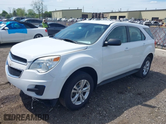 2013 Chevrolet Equinox LS z VIN 2GNALBEK5D6324518, wystawiony jako IAAI lot #42193962 z przebiegiem 155 979 mil mil oraz . Historia ofert i sprzedaży dostępna na DreamBid. Obrazek 2.