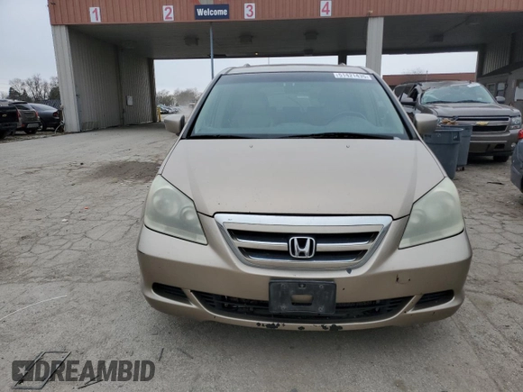 2006 Honda Odyssey EX-L with VIN 5FNRL38626B411094, listed as a Copart auction lot 51421435 with 282,075 mi miles and Salvage Title. Bid and sale history available at carsss.com. Image 5.