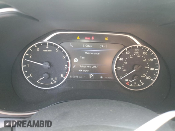 2017 Nissan Maxima S with VIN 1N4AA6AP2HC377302, listed as a Copart auction lot 61807035 with 110,995 mi miles and Salvage title. Bid and sale history available at DreamBid. Image 9.