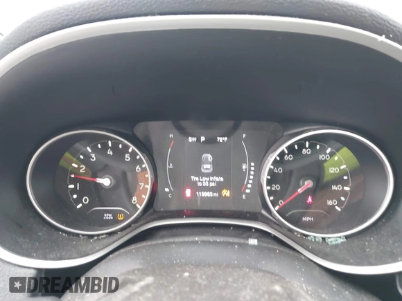 2020 Jeep Compass Sport z VIN 3C4NJCAB9LT218479, wystawiony jako IAAI lot #41533257 z przebiegiem 119 963 mil mil oraz . Historia ofert i sprzedaży dostępna na DreamBid. Obrazek 7.