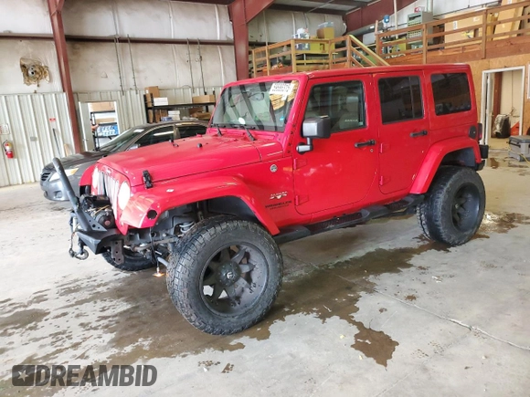 2016 Jeep Wrangler Unlimited Sahara z VIN 1C4BJWEG9GL219739, wystawiony jako Copart lot #59686315 z przebiegiem 59 242 mil mil oraz Szkoda całkowita • Salvage title. Historia ofert i sprzedaży dostępna na DreamBid. Obrazek 1.