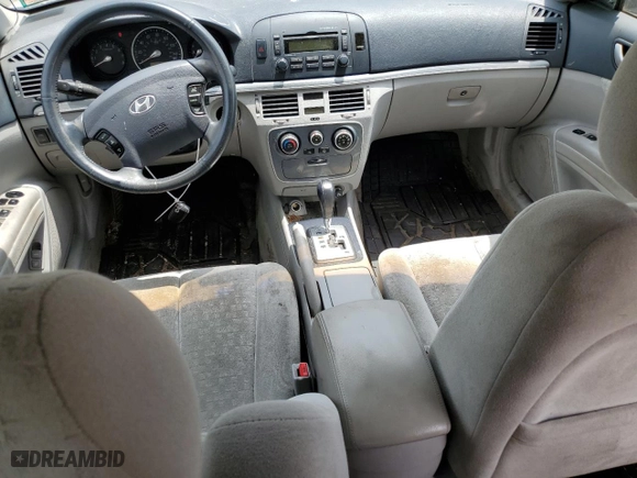 2007 Hyundai Sonata GLS with VIN 5NPET46C37H233180, listed as a Copart auction lot 57385664 with 170,974 mi miles and Clean Title. Bid and sale history available at carsss.com. Image 8.