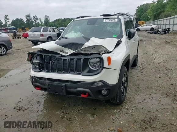 2021 Jeep Renegade Trailhawk с VIN ZACNJDC11MPM42734, выставлен на аукционе Copart как лот 55998325 с пробегом 29 070 миль миль и Списание • Salvage title. История ставок и продаж доступна на DreamBid. Изображение 13.