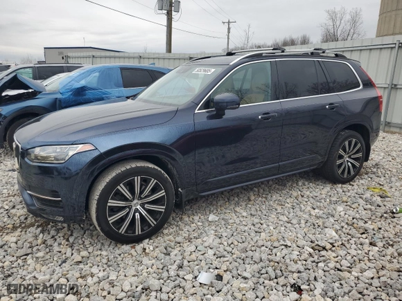 2016 Volvo XC90 T6 Momentum with VIN YV4A22PK8G1033623, listed as a Copart auction lot 50529685 with 153,370 mi miles and Clean Title. Bid and sale history available at carsss.com. Image 1.