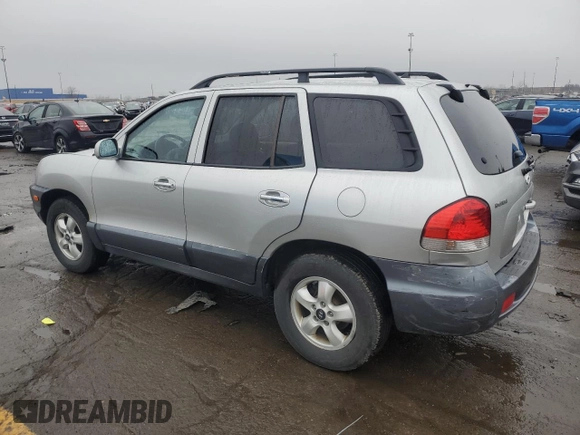 2005 Hyundai Santa Fe GLS with VIN KM8SC73E05U877857, listed as a Copart auction lot 85159924 with 103,331 mi miles and Clean Title. Bid and sale history available at carsss.com. Image 2.