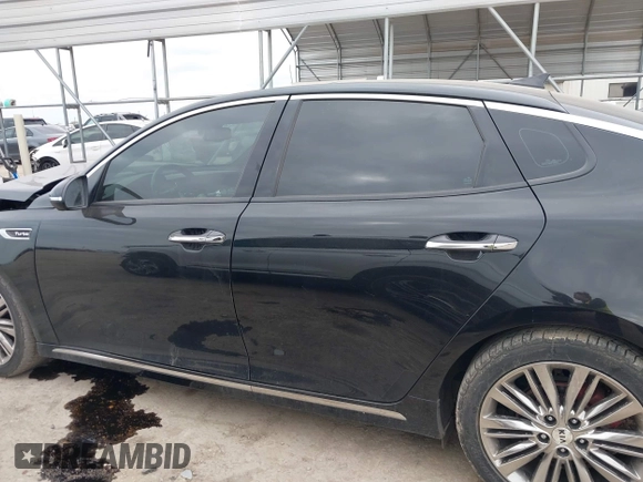 2016 Kia Optima SXL Turbo with VIN 5XXGV4L2XGG120045, listed as a IAAI auction lot 41511829 with 107,760 mi miles. Bid and sale history available at carsss.com. Image 15.