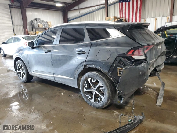 2023 Kia Sportage Hybrid EX with VIN KNDPVCAG3P7067366, listed as a Copart auction lot 43141995 with 36,926 mi miles and Salvage Title. Bid and sale history available at carsss.com. Image 2.