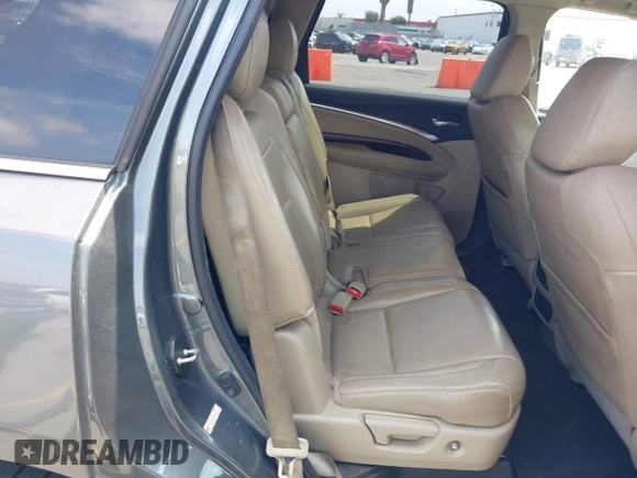 2014 Acura MDX Tech Pkg with VIN 5FRYD3H47EB010189, listed as a IAAI auction lot 42052320 with 127,225 mi miles. Bid and sale history available at carsss.com. Image 8.