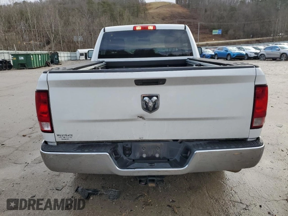2018 Ram 1500 Tradesman with VIN 3C6JR6AGXJG194727, listed as a Copart auction lot 47759205 with 93,618 mi miles and Salvage title. Bid and sale history available at DreamBid. Image 6.