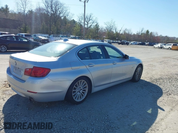 2011 BMW 5 Series 535i xDrive with VIN WBAFU7C55BC777609, listed as a IAAI auction lot 42079100 with 255,318 mi miles. Bid and sale history available at carsss.com. Image 4.