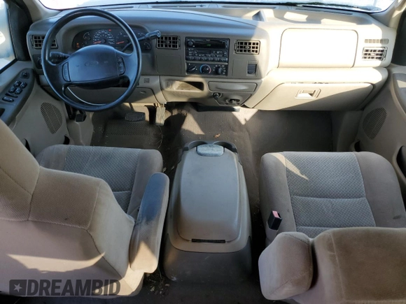 2002 Ford F-250 XL with VIN 1FTNW20S12EA04551, listed as a Copart auction lot 82785534 with 375,165 mi miles and Clean Title. Bid and sale history available at DreamBid. Image 8.