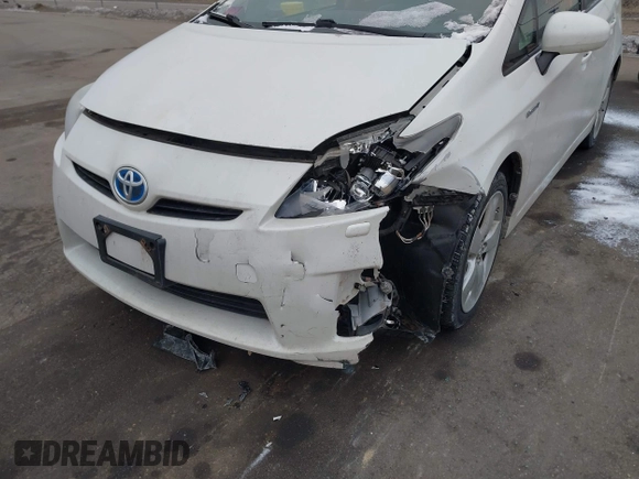 2010 Toyota Prius II with VIN JTDKN3DU4A0056503, listed as a IAAI auction lot 41518736 with 167,374 mi miles. Bid and sale history available at carsss.com. Image 6.