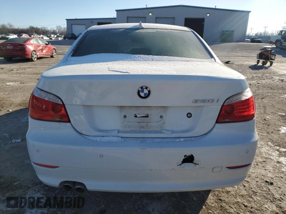 2010 BMW 5 Series 550i with VIN WBANW5C5XACT34705, listed as a Copart auction lot 43878745 with Not Provided miles and Salvage Title. Bid and sale history available at DreamBid. Image 6.