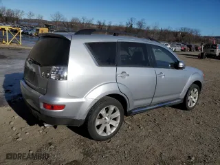 2011 Mitsubishi Outlander SE with VIN JA4AS3AW1BU007211, listed as a Copart auction lot 87910875 with 99,026 mi miles and Salvage Title. Bid and sale history available at carsss.com. Image 3.