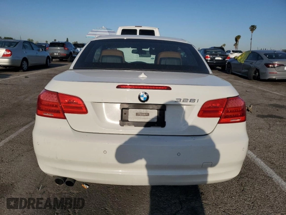 2013 BMW 3 Series 328i with VIN WBADW7C54DE733027, listed as a Copart auction lot 51544535 with 127,693 mi miles and Salvage Title. Bid and sale history available at carsss.com. Image 6.