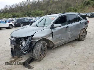 2023 Chevrolet Equinox RS z VIN 3GNAXWEG9PS110497, wystawiony jako Copart lot #52765705 z przebiegiem Nie podano mil oraz Szkoda całkowita • Salvage title. Historia ofert i sprzedaży dostępna na DreamBid. Obrazek 1.