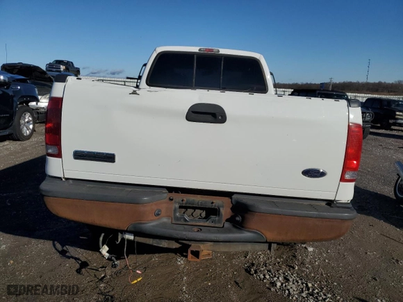 2006 Ford Super Duty F-250 XL with VIN 1FTSW21P76EC74712, listed as a Copart auction lot 43245355 with 139,627 mi miles and Salvage Title. Bid and sale history available at carsss.com. Image 6.