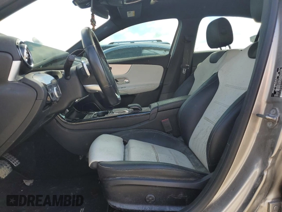 2019 Mercedes-Benz A 220 with VIN WDD3G4FB3KW017700, listed as a Copart auction lot 48054685 with 55,296 mi miles and Clean Title. Bid and sale history available at DreamBid. Image 7.