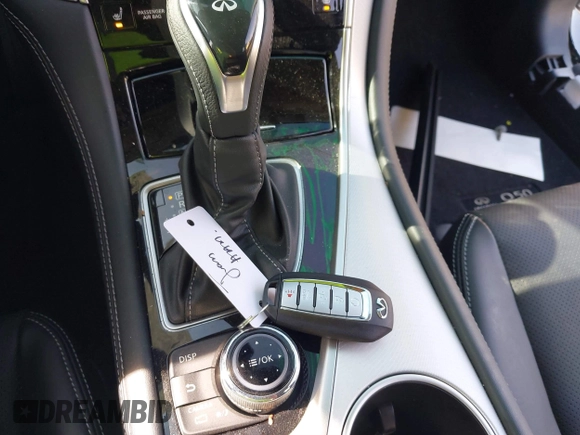 2024 Infiniti Q50 Luxe with VIN JN1EV7BP4RM601527, listed as a IAAI auction lot 41479566 with 1,588 mi miles and . Bid and sale history available at DreamBid. Image 11.