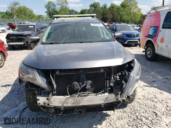 2018 Nissan Pathfinder S with VIN 5N1DR2MM9JC625671, listed as a Copart auction lot 54814865 with 168,899 mi miles and Salvage Title. Bid and sale history available at DreamBid. Image 5.