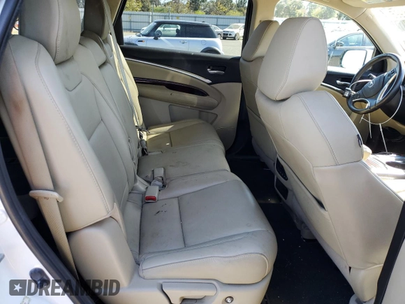 2016 Acura MDX с VIN 5FRYD3H20GB018622, выставлен на аукционе Copart как лот 53746995 с пробегом 66 110 миль миль и Списание • Salvage title. История ставок и продаж доступна на DreamBid. Изображение 10.