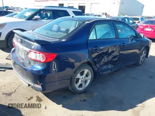 2011 Toyota Corolla L with VIN 2T1BU4EE5BC734666, listed as a IAAI auction lot 41640201 with 205,025 mi miles. Bid and sale history available at carsss.com. Image 4.