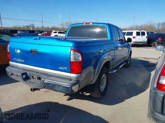 2004 Toyota Tundra SR5 with VIN 5TBET34184S444112, listed as a IAAI auction lot 41989446 with 249,820 mi miles and . Bid and sale history available at DreamBid. Image 4.
