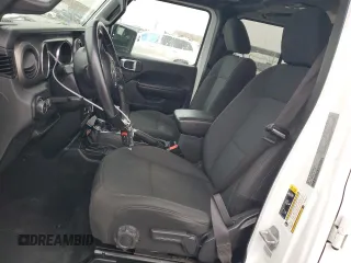 2021 Jeep Wrangler Unlimited Sport Altitude with VIN 1C4HJXDN1MW592428, listed as a Copart auction lot 79781444 with 95,493 mi miles and Salvage title. Bid and sale history available at DreamBid. Image 7.