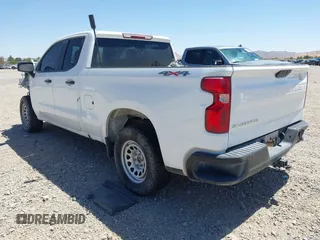 2021 Chevrolet Silverado 1500 Work Truck with VIN 1GCRYAEF4MZ324783, listed as a IAAI auction lot 41958507 with 122,426 mi miles and . Bid and sale history available at DreamBid. Image 3.