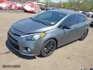 2015 Kia Forte 5-Door SX with VIN KNAFZ5A35F5266838, listed as a IAAI auction lot 42115081 with 80,983 mi miles. Bid and sale history available at carsss.com. Image 2.