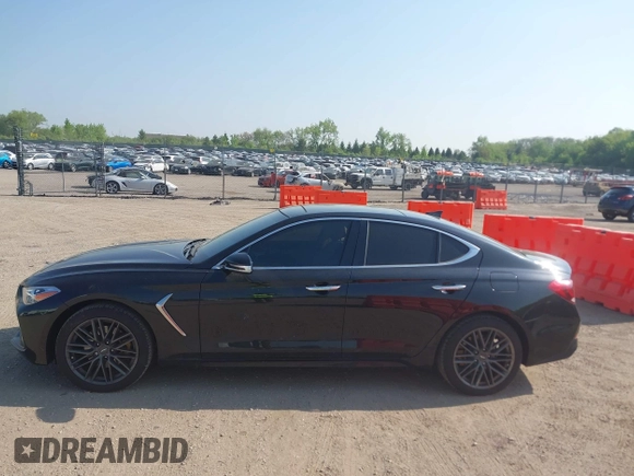 2019 Genesis G70 Advanced with VIN KMTG34LA7KU020325, listed as a IAAI auction lot 42257264 with 80,065 mi miles and . Bid and sale history available at DreamBid. Image 14.