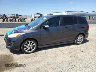 2013 Mazda Mazda5 Grand Touring with VIN JM1CW2DL1D0155996, listed as a Copart auction lot 51866255 with 117,298 mi miles and Clean Title. Bid and sale history available at carsss.com. Image 1.