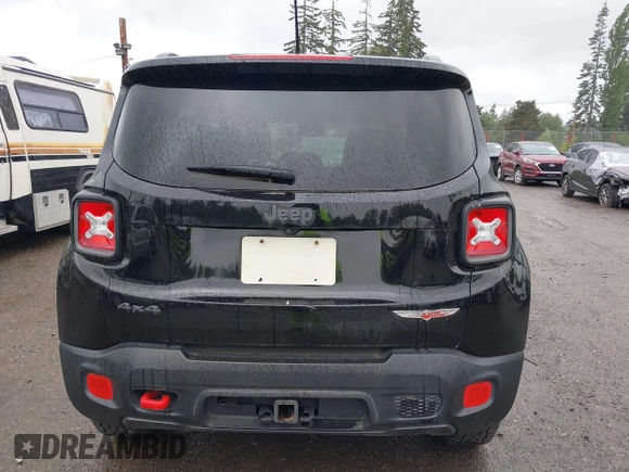 2017 Jeep Renegade Deserthawk with VIN ZACCJBCB3HPF49135, listed as a IAAI auction lot 42291172 with 162,356 mi miles and . Bid and sale history available at DreamBid. Image 16.