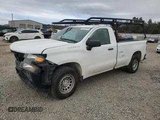 2021 Chevrolet Silverado 1500 Work Truck with VIN 3GCNWAEF9MG187442, listed as a Copart auction lot 44247775 with 148,925 mi miles and Salvage Title. Bid and sale history available at carsss.com. Image 1.