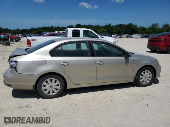 2015 Volkswagen Jetta S with VIN 3VW2K7AJ8FM262144, listed as a Copart auction lot 61647095 with 118,159 mi miles and Salvage title. Bid and sale history available at DreamBid. Image 3.