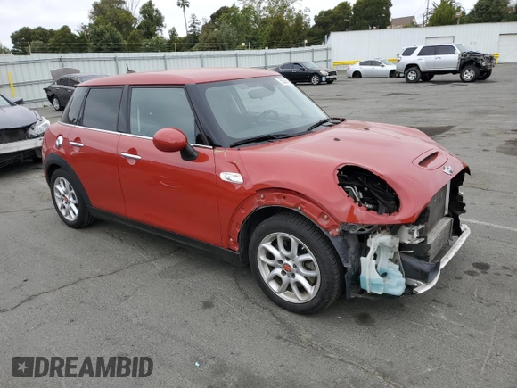 2015 MINI Hardtop 4 Door S z VIN WMWXU3C51F2B56847, wystawiony jako Copart lot #59396195 z przebiegiem 70 821 mil mil oraz Szkoda całkowita • Salvage title. Historia ofert i sprzedaży dostępna na DreamBid. Obrazek 4.