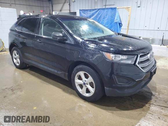 2017 Ford Edge SE with VIN 2FMPK4G95HBB97953, listed as a Copart auction lot 61246105 with Not provided miles and Clean title. Bid and sale history available at DreamBid. Image 4.