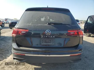 2023 Volkswagen Tiguan S with VIN 3VVRB7AX5PM092916, listed as a Copart auction lot 52083855 with 43,707 mi miles and Salvage title. Bid and sale history available at DreamBid. Image 6.