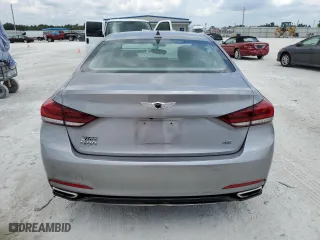 2020 Genesis G80 3.8L with VIN KMTFN4JE7LU334831, listed as a Copart auction lot 55642164 with 23,663 mi miles and Non Repairable. Bid and sale history available at carsss.com. Image 6.