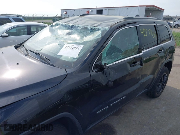 2018 Jeep Grand Cherokee Laredo with VIN 1C4RJFAG5JC487893, listed as a IAAI auction lot 42271034 with 91,346 mi miles and . Bid and sale history available at DreamBid. Image 6.