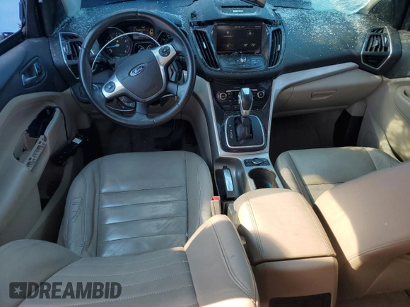 2013 Ford Escape SEL with VIN 1FMCU9H97DUD57601, listed as a Copart auction lot 49638925 with 105,127 mi miles and Salvage title. Bid and sale history available at DreamBid. Image 8.
