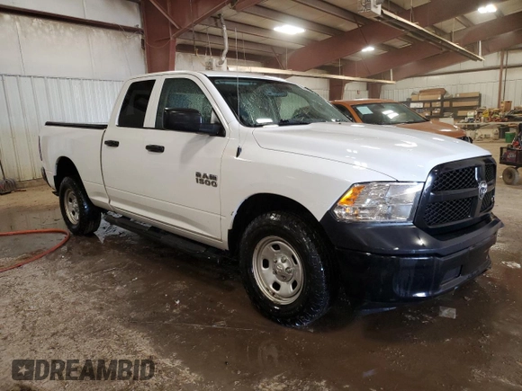 2018 Ram 1500 Express with VIN 1C6RR7FG0JS343902, listed as a Copart auction lot 48486915 with 218,004 mi miles and Clean Title. Bid and sale history available at carsss.com. Image 4.