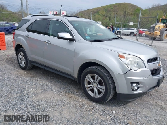 2013 Chevrolet Equinox LTZ z VIN 2GNFLGEK3D6165128, wystawiony jako IAAI lot #42085881 z przebiegiem 120 989 mil mil oraz . Historia ofert i sprzedaży dostępna na DreamBid. Obrazek 1.